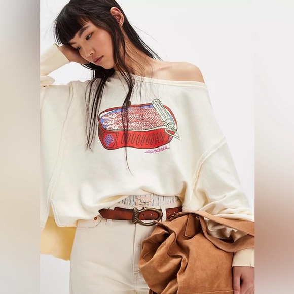 FREE PEOPLE We The Free Sardine
Camden Pullover NWT - Picture 3 of 9